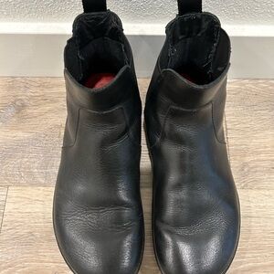 Vivo Barefoot Black Leather Women's Chelsea Boots